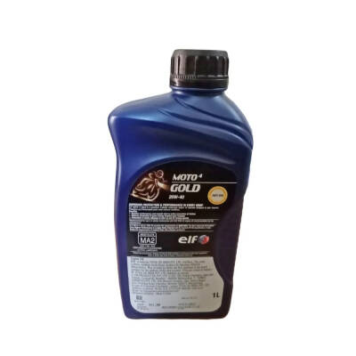 Elf Moto 4 Gold 20W40 12X1 L - 6