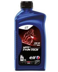 Elf Moto 4 Twin Tech 20W60 12X1 L - Elf Moto