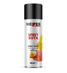 Helper Sprey Boya Ral-9005 Parlak Siyah 12x0,400ML - Atlantik