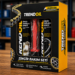 TRENDOIL ZİNCİR BAKIM SETİ 10 Adet (Yağlama & Temizleme & Temizleme Fırçası) - 4